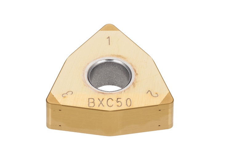 Picture of 6QP-WNGA432 BXA30 Tungaloy 6QP-WNGA120408 BXA30 Trigon Negative CBN 0.0310 0.79mm Radius Roughing, Semi Finishing