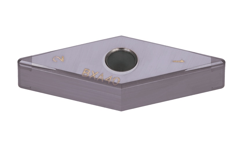 Picture of 4QP-VNGG332-HF BXA40 Tungaloy 4QP-VNGG160408 HF BXA40 35.0° Negative CBN 0.0310 0.79mm Radius Roughing, Semi Finishing