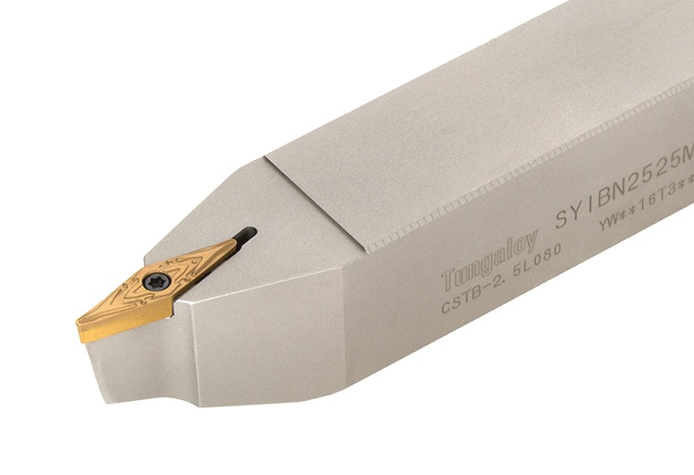 Picture of Tungaloy SYIBN2020K16 Stick Tool 25.0° Insert Posi,I style, 76.5deg Approach , Steel Square 0.787 Shank