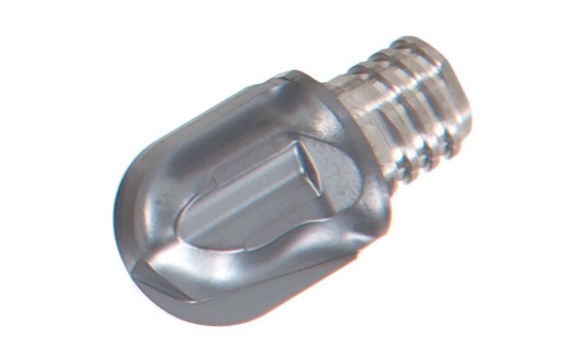 Picture of Tungaloy VBB080L08.0-BG-02S05 AH750 Dia 8mm SH T05 LOC 0.3150 OAL0.3937End Mill,Replacable Head Standard Flute Standard Helix Carbide TiAlN Single End Ball NoseBall TUNG MEISTER