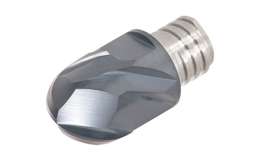 Picture of Tungaloy VBD080L05.0-BG-02S05 AH725 Dia 8mm SH T05 LOC 0.1969 OAL0.3937End Mill,Replacable Head Standard Flute Standard Helix Carbide TiAlN Single End Ball NoseBall TUNG MEISTER