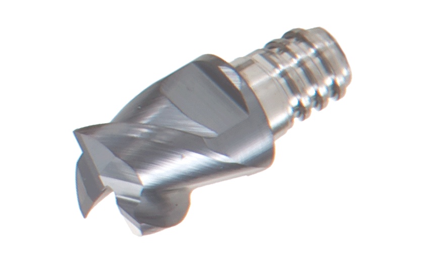 Picture of Tungaloy VEE157L08.0R03-03S10 AH725 Dia 15.70mm SH T10 LOC 0.3150 OAL0.8071End Mill,Replacable Head Standard Flute Standard Helix Carbide TiAlN Single End Corner Radius0.0118 0.30mm TUNG MEISTER