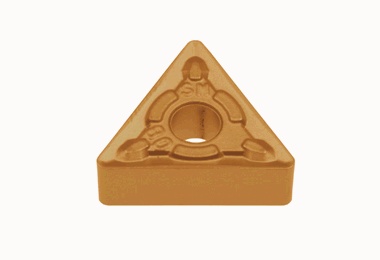 Picture of TNMG332 SM AH725 Tungaloy TNMG160408 SM AH725 Triangle Negative Carbide 0.0310 0.79mm Radius Roughing, Semi Finishing