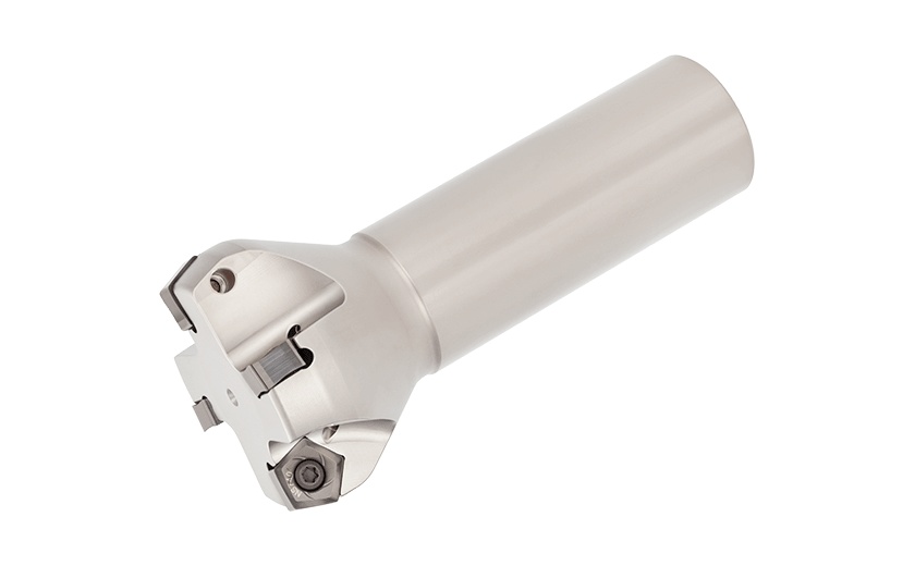 Picture of Tungaloy EEN09R040M32.0-04 Milling Cutter 70.0° 1.575 Cutter Diameter Cylindrical1.2598 4.527 OAL 4 Flute