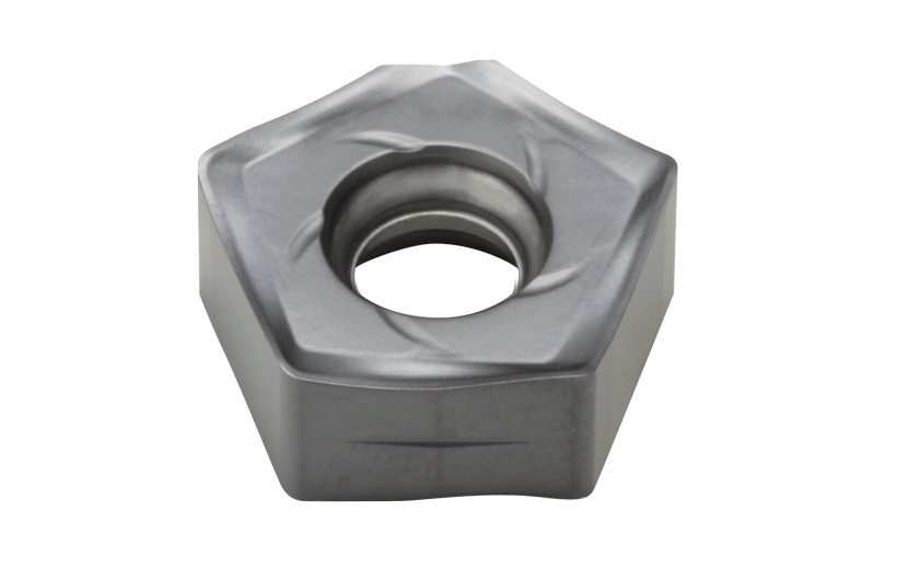 Picture of Tungaloy PNCU0905GNER-W AH725 Milling Insert PENTAgon AlTiN Carbide 0.031 Corner Radius