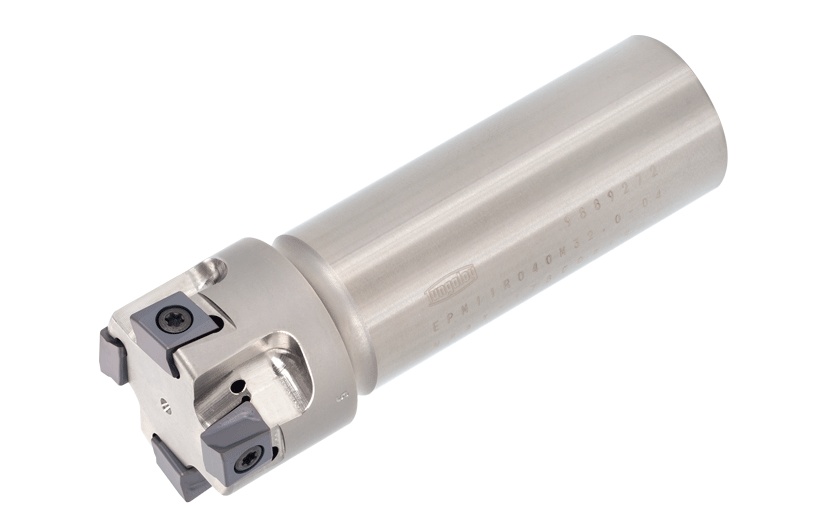 Picture of Tungaloy EPM11R040M32.0-04 Milling Cutter 90.0° 1.575 Cutter Diameter Cylindrical1.2598 4.527 OAL 4 Flute