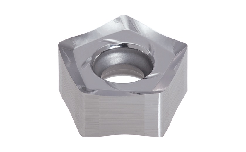 Picture of Tungaloy PNCU0905GNFR-AJ TH10 Milling Insert PENTAgon Carbide 0.031 Corner Radius