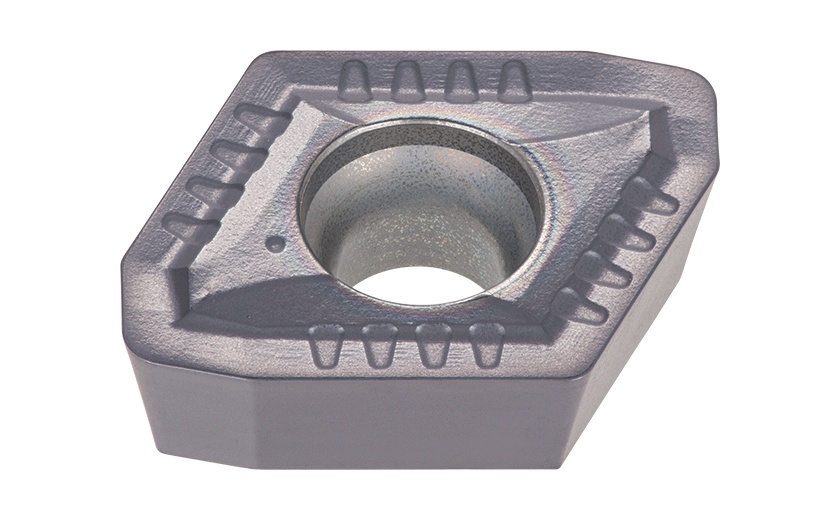 Picture of Tungaloy XPMT08T308R-DS AH725 TungDrill Insert with pressed DS chipbreaker for stainless steel Drilling