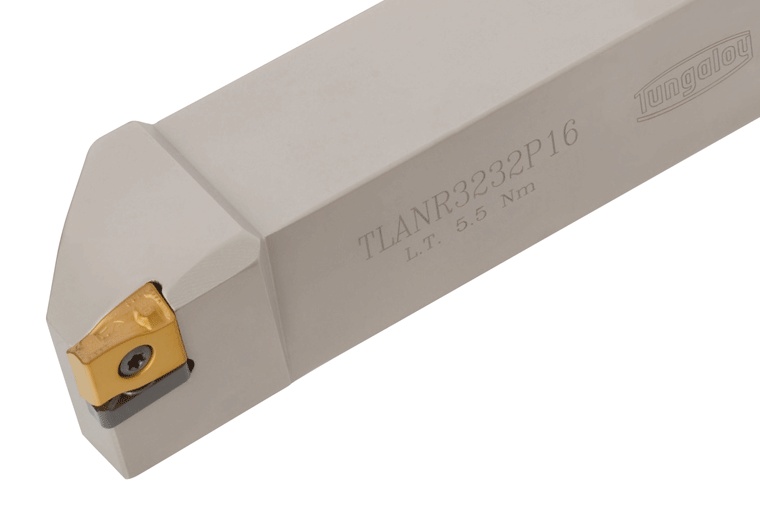 Picture of Tungaloy TLANL3232P24 Stick Tool On Edge Insert Neg,A style, 91deg Approach , Steel Square 1.259 Shank