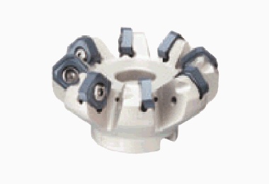 Picture of Tungaloy TAN07R100M32.0E07 Milling Cutter 43.0° 3.937 Cutter Diameter Shell1.2598 7 Flute