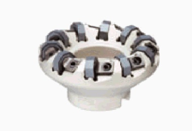 Show details for Tungaloy TAN07R080M27.0E10W Milling Cutter 43.0° 3.150 Cutter Diameter Shell0.6300 10 Flute Picture of Tungaloy TAN07R080M27.0E10W Milling Cutter 43.0° 3.150 Cutter Diameter Shell0.6300 10 Flute