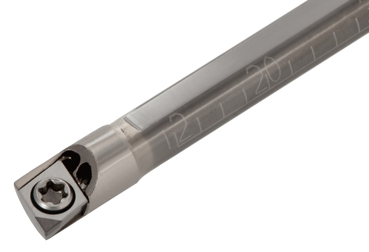 Picture of Tungaloy E06H-SEXPR04-D070 Boring Bar 75.0° Insert Posi,X style, 100deg Approach , Steel Round 0.236 Shank