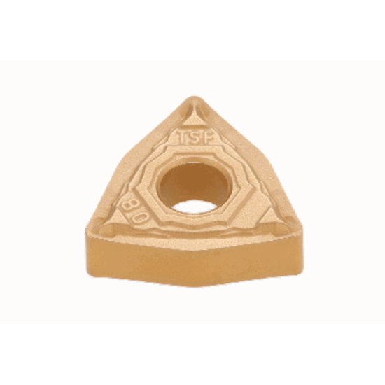 Picture of WNMG432 TSF T9115 Tungaloy WNMG080408 TSF T9115 Trigon Negative Carbide 0.0310 0.79mm Radius Roughing, Semi Finishing