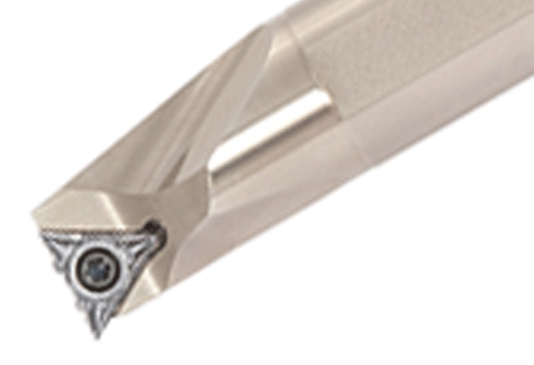 Picture of Tungaloy E12-STFPL3-D16 Boring Bar Triangle Insert Posi,F style, 91deg Approach , Steel Round 0.750 Shank