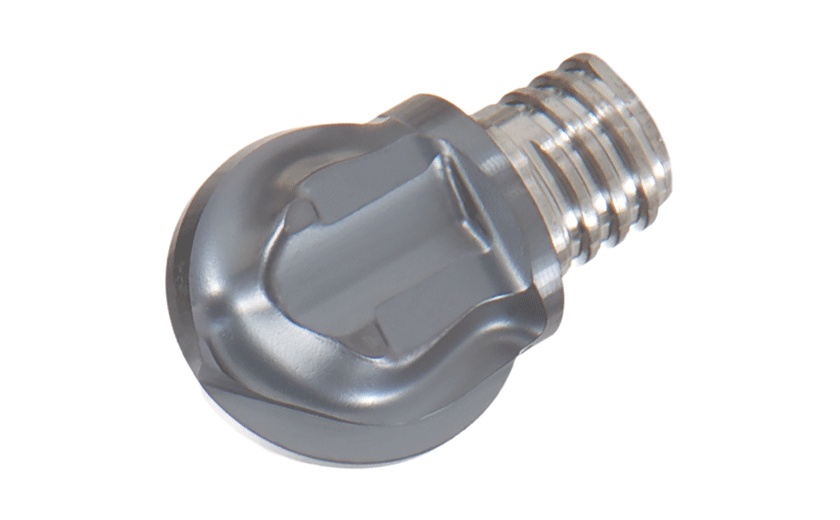 Picture of Tungaloy VBB0625L50-SG-U02S08 AH725 Dia 5/8 SH T08 LOC 0.6250 OAL0.6060End Mill,Replacable Head Standard Flute Standard Helix Carbide TiAlN Single End Ball NoseBall TUNG MEISTER