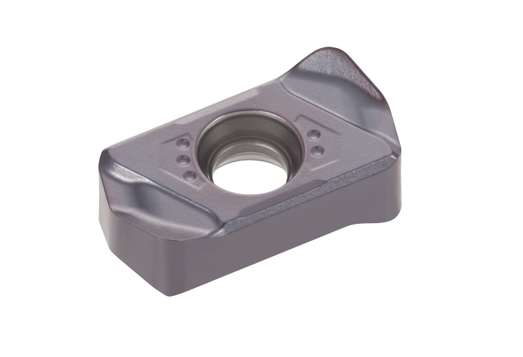 Picture of Tungaloy LNMU0303ZER-ML AH725 Milling Insert Bar Bell AlTiN Carbide 0.047 Corner Radius