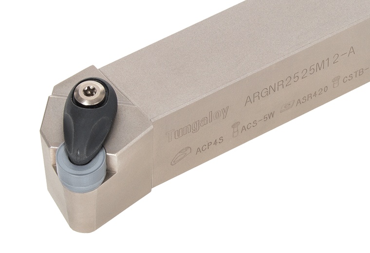 Picture of Tungaloy ARGNL164-A Stick Tool Round Insert Neg,G style, 91deg Approach , Steel Square 1.000 Shank