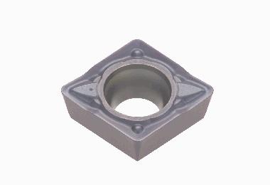 Picture of CPMT322 PSS AH725 Tungaloy CPMT090308 PSS AH725 80.0° Positive Carbide 0.0310 0.79mm Radius Roughing, Semi Finishing