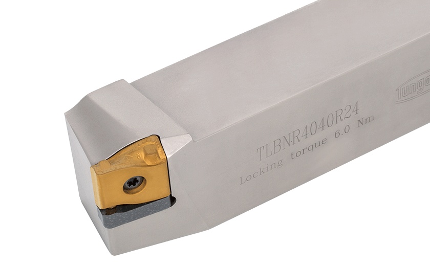 Picture of Tungaloy TLBNL24-24 Stick Tool On Edge Insert Neg,B/R style, 75deg Approach , Steel Square 1.500 Shank