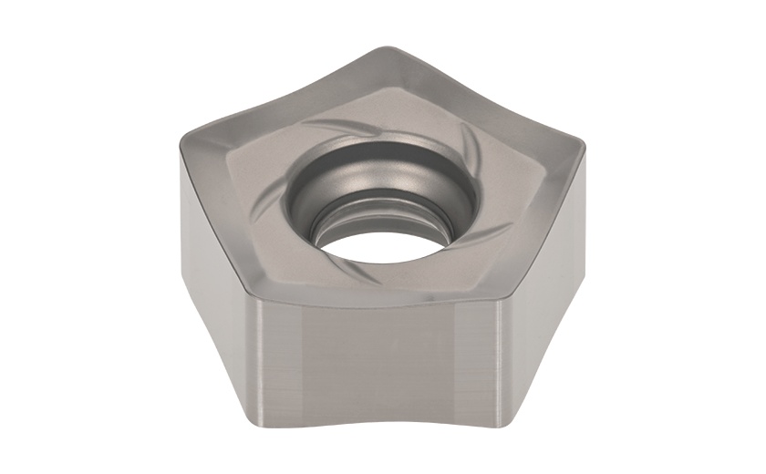 Picture of Tungaloy PNCU0905GNER-MJ T1115 Milling Insert PENTAgon TiCN + Al2O3 Carbide 0.031 Corner Radius