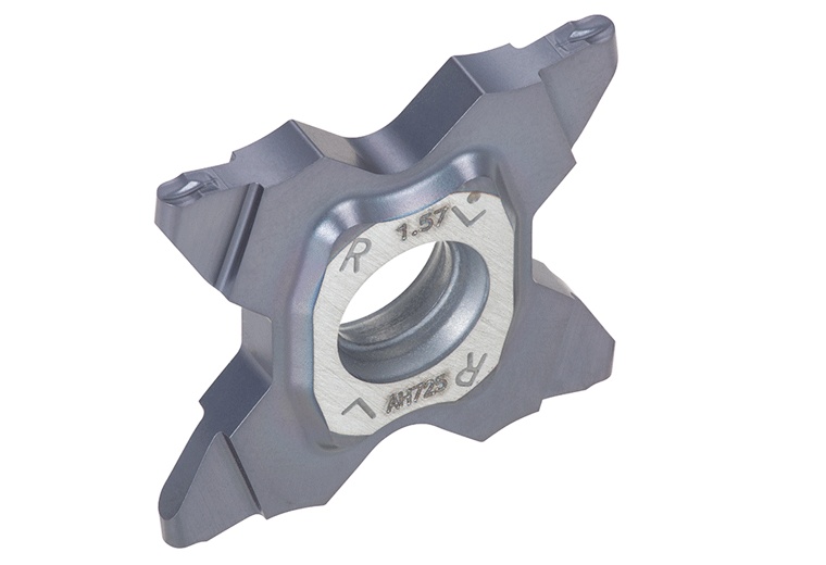 Picture of TCS27-157-079 AH725 Tungaloy 6883393 Cut Off,Grooving,Groove Turning Insert 0.0620 1.57mm Wide 0.0311 0.79mm Radius
