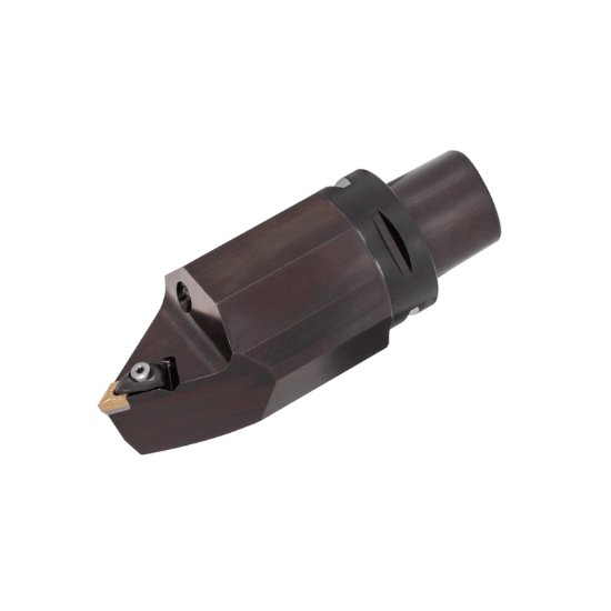 Picture of Tungaloy C5ADNNN00090-15 Quick Change Stick Tool 55.0° Insert ISO 26623 1 (TungCap) , Neg,N style, 63deg Approach , Steel PSC "Capto Type" 1.968 Shank