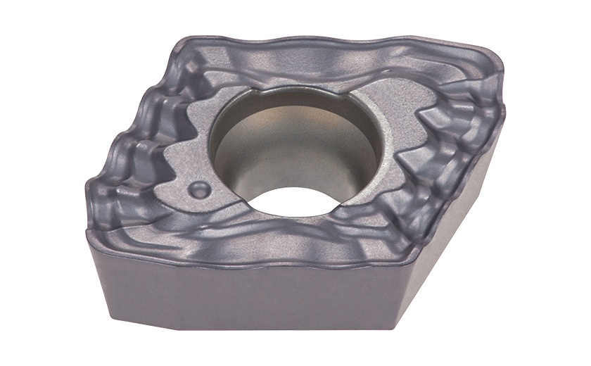 Picture of Tungaloy XPMT150512R-DG AH725 TungDrill Insert with pressed DG chipbreaker for mild steel