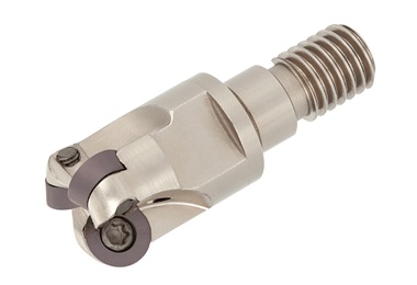 Picture of Tungaloy HWD07R015mm08-03 Milling Cutter Button Cutter 0.315 Cutter Diameter ScrewM08 1.653 OAL 3 Flute