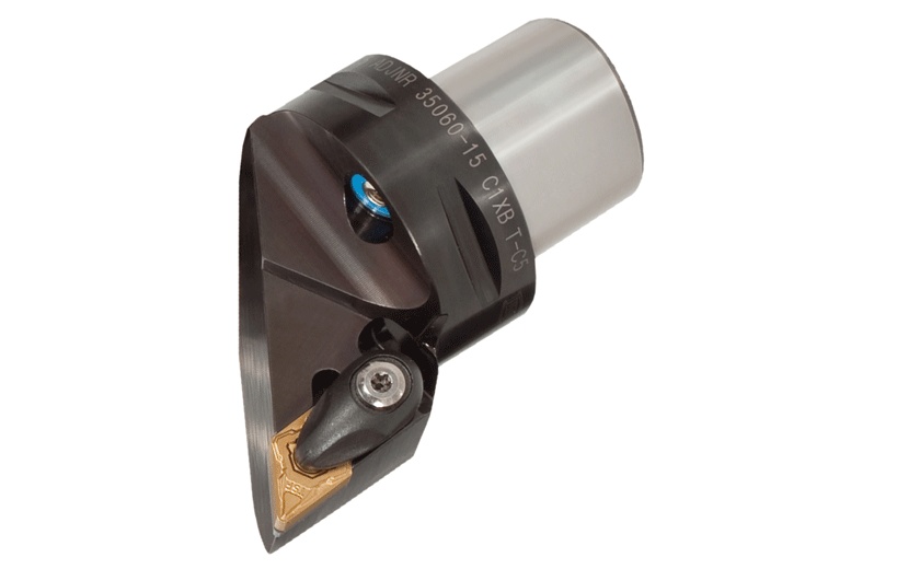 Picture of Tungaloy C5AAdjustNL35060-15N Quick Change Stick Tool 55.0° Insert EcoTurn ToolHolders , ISO 26623 1 (TungCap) , Neg,J style, 93deg Approach , Steel PSC "Capto Type" 1.968 Shank