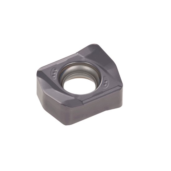 Picture of Tungaloy LNMU06X5ZER-MJ AH3035 Milling Insert Bar Bell AlTiN Carbide 0.078 Corner Radius