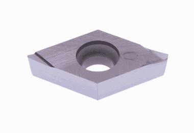 Picture of DCGT32.51 L-W15 NS9530 Tungaloy DCGT11T304 L-W15 NS9530 55.0° Positive Cermet 0.0160 0.41mm Radius Finishing