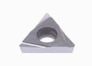 Picture of TCGT32.51 L W15 NS9530 Tungaloy TCGT16T304 L-W15 NS9530 Triangle Positive Cermet 0.0160 0.41mm Radius Finishing