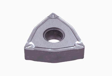 Picture of WNMG432 11 NS9530 Tungaloy WNMG080408 11 NS9530 Trigon Negative Cermet 0.0310 0.79mm Radius Roughing, Semi Finishing