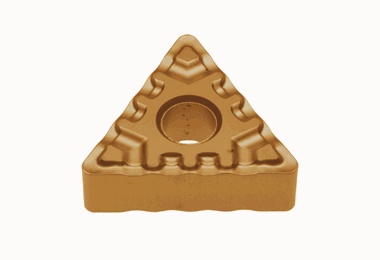 Picture of TNMG331 17 NS9530 Tungaloy TNMG160404 17 NS9530 Triangle Negative Cermet 0.0160 0.41mm Radius Finishing