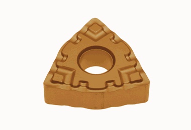 Picture of WNMG432 17 NS9530 Tungaloy WNMG080408 17 NS9530 Trigon Negative Cermet 0.0310 0.79mm Radius Roughing, Semi Finishing