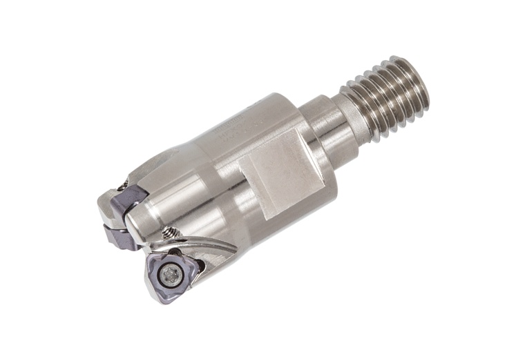 Picture of Tungaloy HFWX04M016M08R02 Milling Cutter 0.630 Cutter Diameter ScrewM08 1.653 OAL 2 Flute