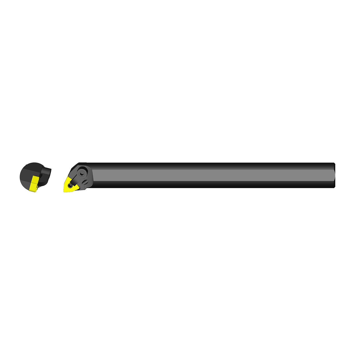 Picture of S32V-MWLNL4 2" LH Boring Bar Ultra-Dex Left Hand Boring Bar For WNMG 4 Insert