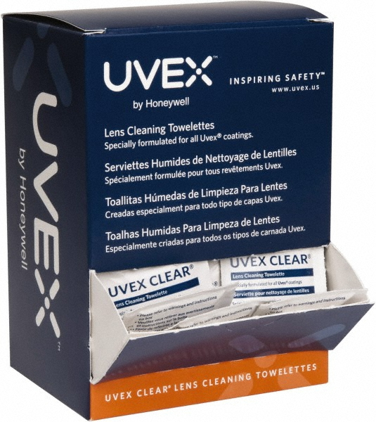 Picture of Uvex S470 Pack Of (100) Non-Abrasive Pre-Moistened