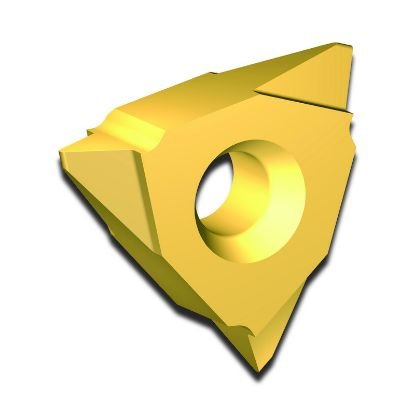 Picture of Vardex 5VIR12.0TR VKX Insert On Edge Full Profile TiN 12.00mm Trapazoid