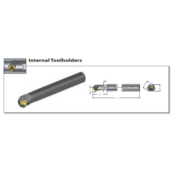 Picture of Vardex AVR150-4U Boring Bar Iso Thread