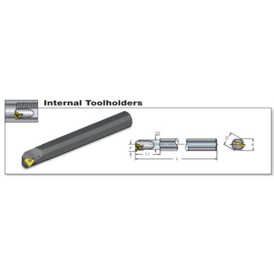 Picture of Vardex NVRC050-3 Boring Bar Iso Thread