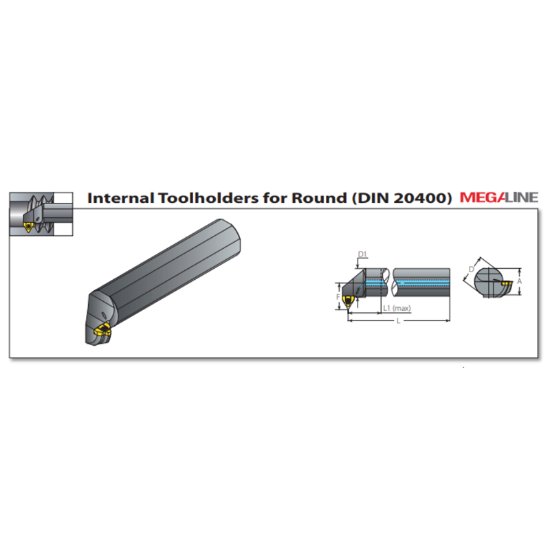 Picture of Vardex NVRC200-5MG12RD Boring Bar Proprietary
