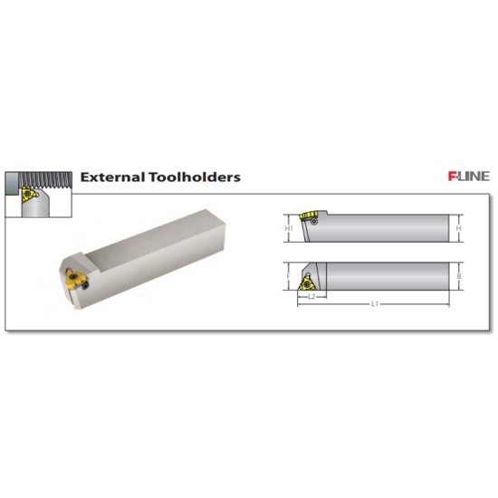 Picture of Vardex AL125-4F Stick Tool Iso Thread