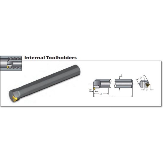 Picture of Vardex NVR40-5V Boring Bar On Edge