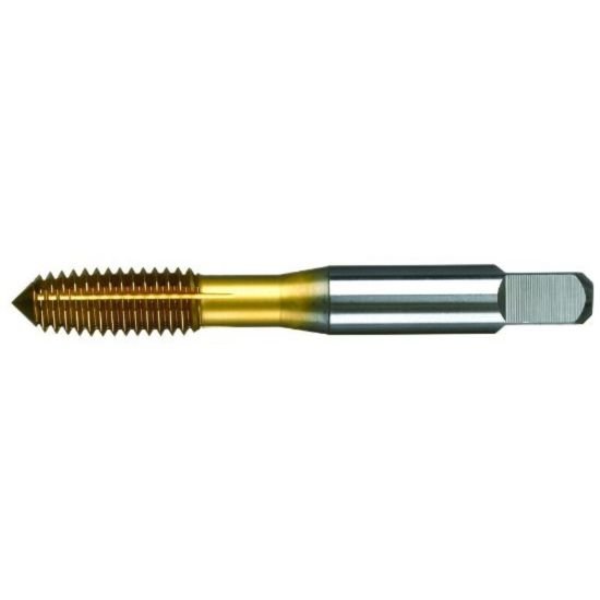 Picture of Vega 01493829TI No.10-24.00TPI Cut Spiral Point Plug 3.0P-5.0P HSSE-C TiN