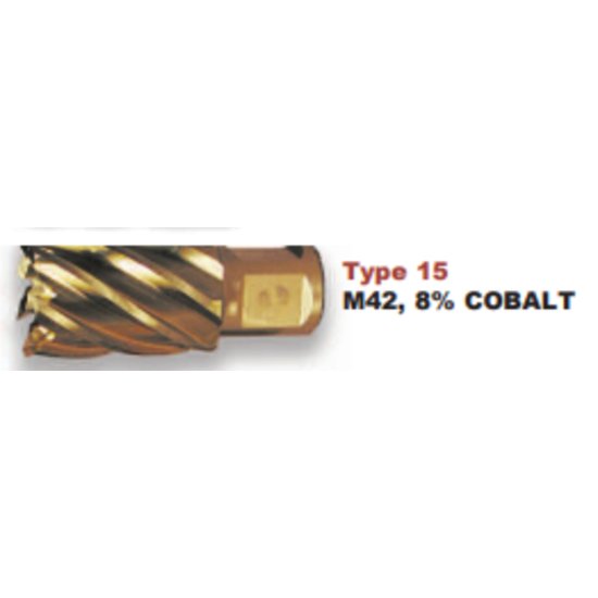 Picture of Viking 14511 11/16" Annular Drill 1 Length Of Cut Gold Coated