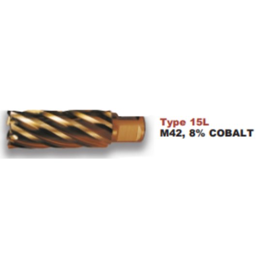 Picture of Viking 14592 13/16 Annular Drill 2 Length Of Cut Gold Coated