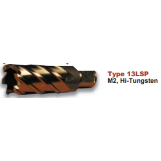 Picture of Viking 16502 1-5/8 Annular Drill 2 Length Of Cut Gold Coated