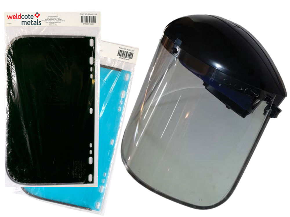Picture of Weldcote 812922014559 FacesHIELD BandED VLEAR 9 X 15.5
