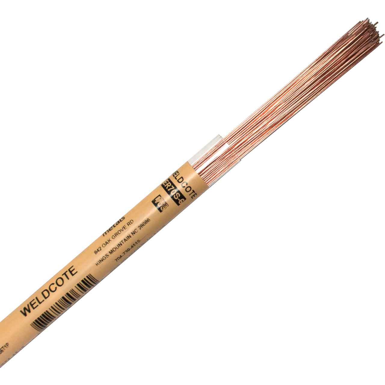 Picture of Weldcote E70S6532X36T Tig Matirial Carbon Steel Mig & Tig Wire Er70S-6 877511001983